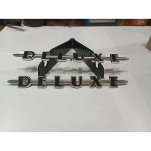 OEM Harley Touring Deluxe Fender Emblems Set